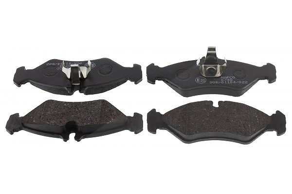 Mapco Bremsbeläge hinten (Satz) [Hersteller-Nr. 6748] für Mercedes-Benz, VW