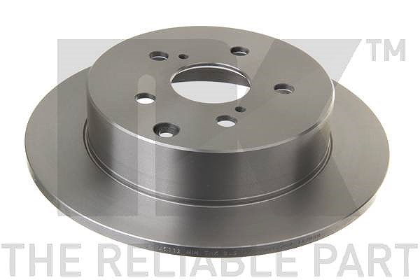 Nk Bremsscheibe Hinterachse Voll [Hersteller-Nr. 2045112] für Toyota