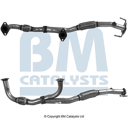 Bm Catalysts Abgasrohr [Hersteller-Nr. BM70133] für Mitsubishi