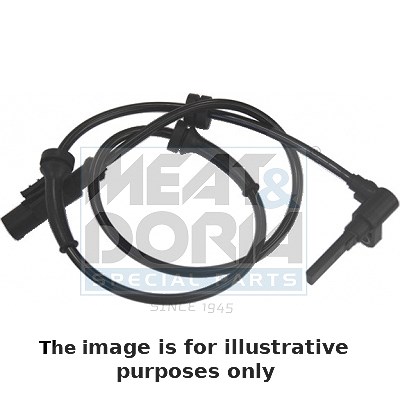 Meat & Doria Sensor, Raddrehzahl [Hersteller-Nr. 90037E] für Fiat