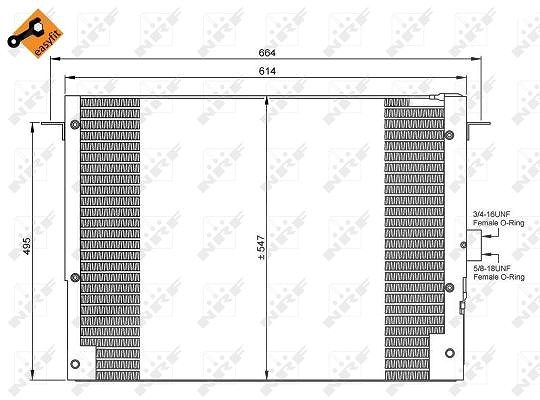 Nrf Kondensator [Hersteller-Nr. 35657] für Land Rover