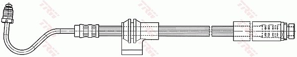 Trw Bremsschlauch [Hersteller-Nr. PHD561] für Ford