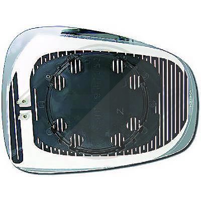 Diederichs Spiegelglas, Außenspiegel [Hersteller-Nr. 3052127] für Alfa Romeo