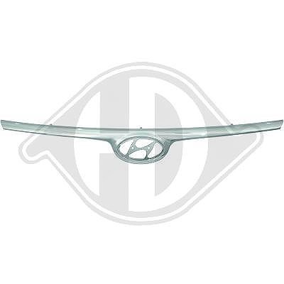 Diederichs Blende, Kühlergitter [Hersteller-Nr. 6835108] für Hyundai