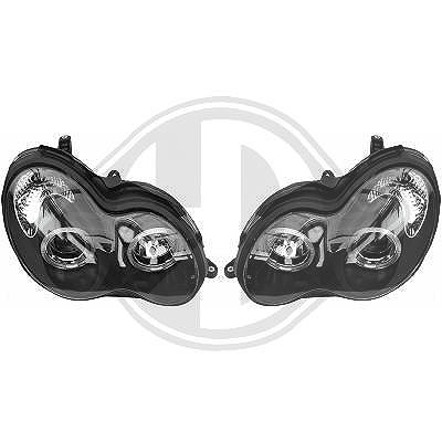 Diederichs Hauptscheinwerfersatz [Hersteller-Nr. 1671980] für Mercedes-Benz