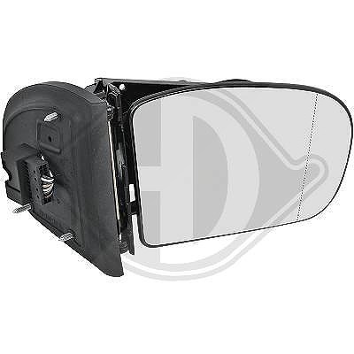 Diederichs Außenspiegel [Hersteller-Nr. 1671624] für Mercedes-Benz