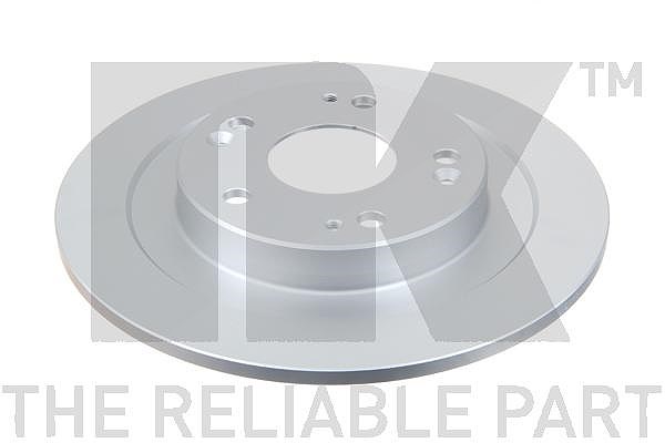 Nk 1x Bremsscheibe [Hersteller-Nr. 312663] für Honda