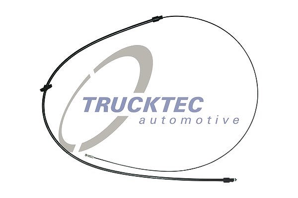Trucktec Automotive Seilzug, Feststellbremse [Hersteller-Nr. 02.35.383] für Mercedes-Benz