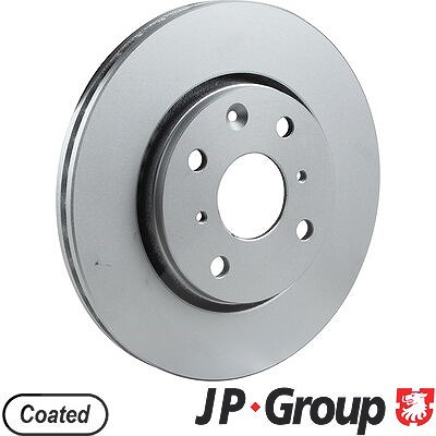 Jp Group 1x Bremsscheibe [Hersteller-Nr. 4163101500] für Citroën, Toyota, Peugeot