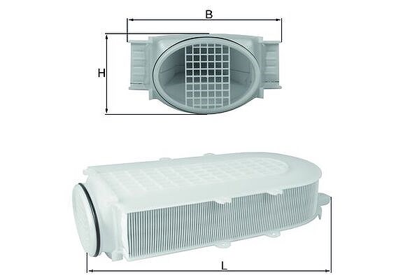 Knecht Luftfilter [Hersteller-Nr. LX2991/1] für BMW