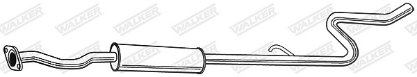 Walker Mittelschalldämpfer [Hersteller-Nr. 23216] für Peugeot