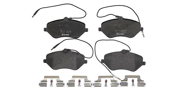 Magneti Marelli Bremsbelagsatz, Scheibenbremse [Hersteller-Nr. 363700461078] für Peugeot, Citroën