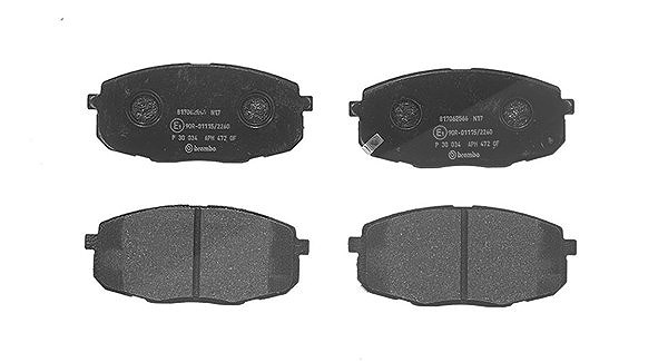 Magneti Marelli Bremsbelagsatz, Scheibenbremse [Hersteller-Nr. 363700430034] für Hyundai, Kia