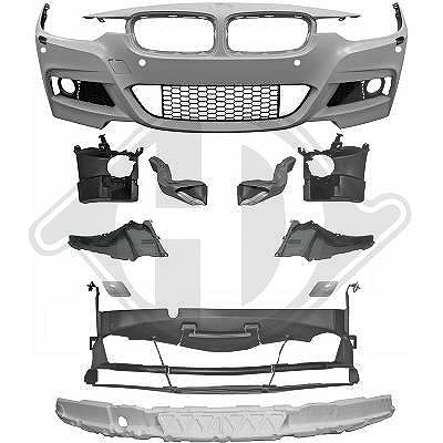 Diederichs Stoßfänger [Hersteller-Nr. 1217350] für BMW