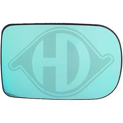Diederichs Spiegelglas, Außenspiegel [Hersteller-Nr. 1214126] für BMW