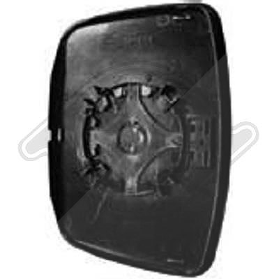 Diederichs Spiegelglas, Außenspiegel [Hersteller-Nr. 1665226] für Mercedes-Benz