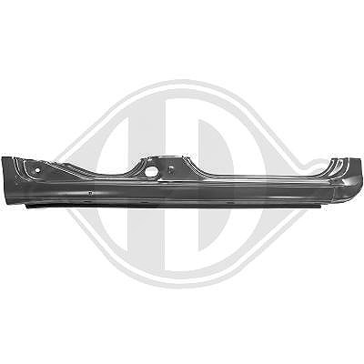 Diederichs Einstiegblech [Hersteller-Nr. 3456030] für Abarth, Fiat