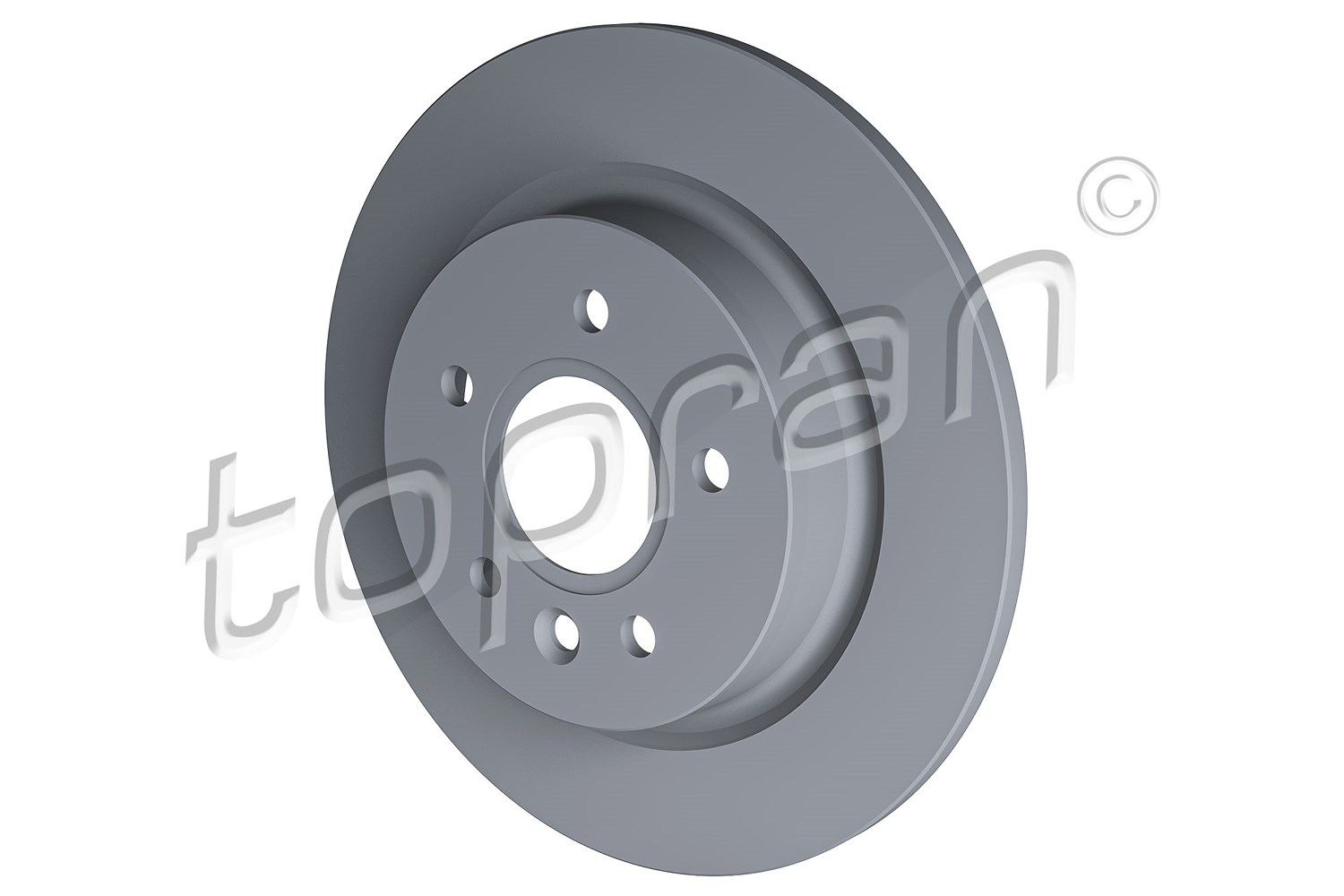 Topran Bremsscheibe Hinterachse Voll [Hersteller-Nr. 302333] für Volvo, Ford