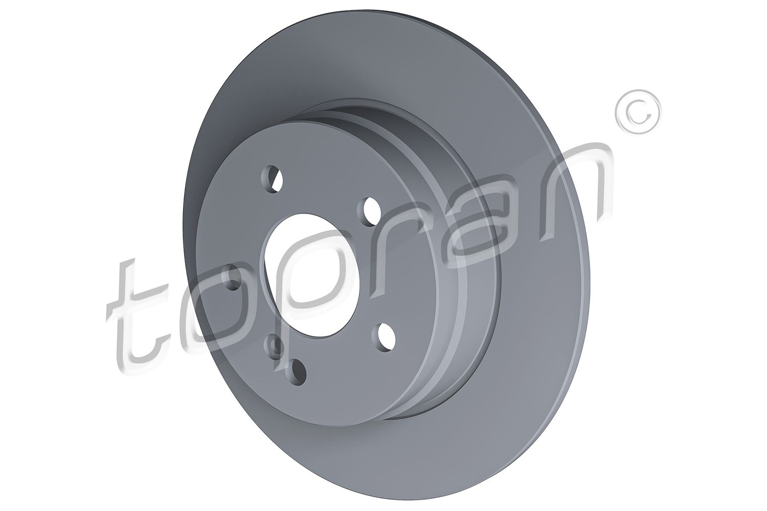 Topran Bremsscheibe Hinterachse Voll [Hersteller-Nr. 401905] für Mercedes-Benz