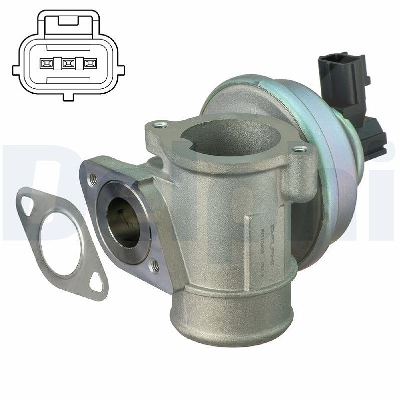 Delphi AGR-Ventil [Hersteller-Nr. EG10406-12B1] für Ford
