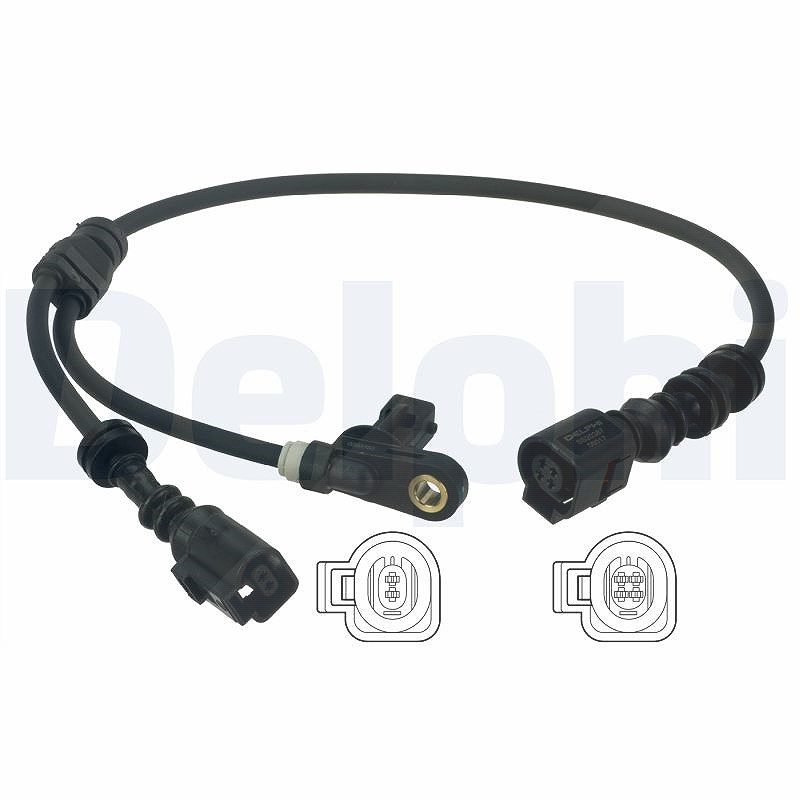 Delphi Sensor, Raddrehzahl [Hersteller-Nr. SS20387] für Ford, VW, Seat