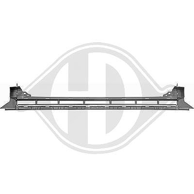 Diederichs Lüftungsgitter, Stoßfänger [Hersteller-Nr. 1028139] für Audi