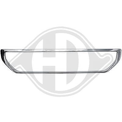 Diederichs Zier-/Schutzleiste, Stoßfänger [Hersteller-Nr. 4298041] für Peugeot