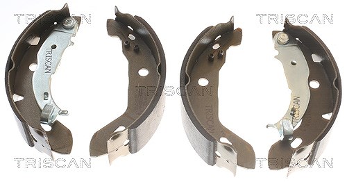 Triscan Bremsbackensatz Hinterachse [Hersteller-Nr. 810023122] für Mercedes-Benz
