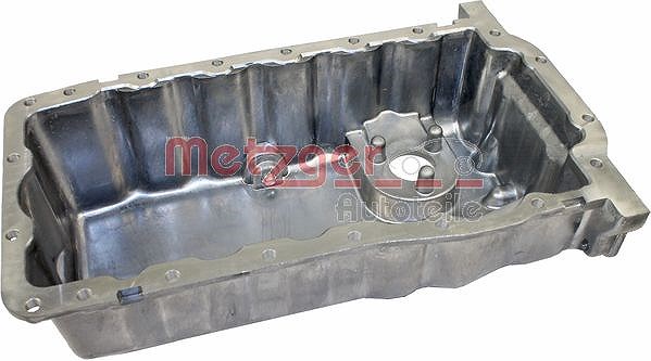Metzger Autoteile Ölwanne [Hersteller-Nr. 7990009] für Seat, Audi, Skoda, VW
