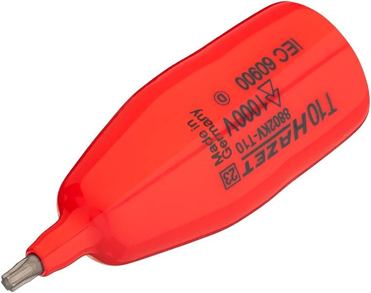 Hazet Schraubendreher-Steckschlüsseleinsatz - 3/8 - TORX® Profil - T10 [Hersteller-Nr. 8802KV-T10]