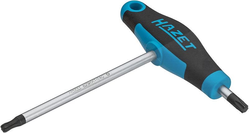 Hazet Schraubendreher - mit T-Griff - Innen TORX® Profil - T40 [Hersteller-Nr. 829KKT-T40]