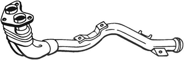 Bosal Abgasrohr [Hersteller-Nr. 787-001] für Toyota