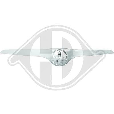 Diederichs Blende, Kühlergitter [Hersteller-Nr. 7801640] für Skoda