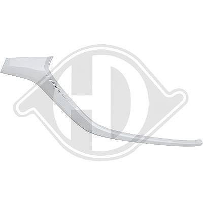 Diederichs Zier-/Schutzleiste, Stoßfänger [Hersteller-Nr. 5606062] für Mazda