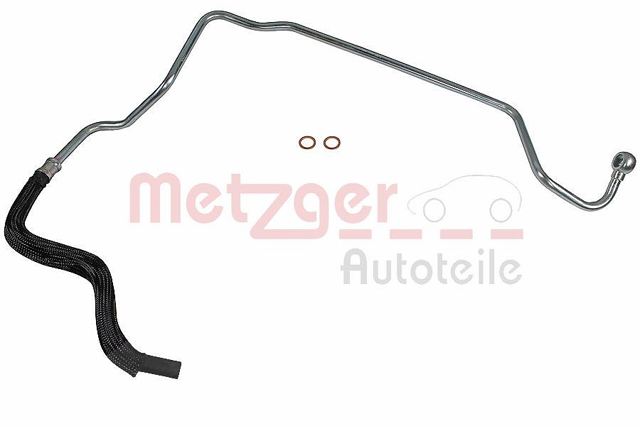 Metzger Autoteile Hydraulikschlauch, Lenkung [Hersteller-Nr. 2361060] für VW, Audi, Skoda, Seat