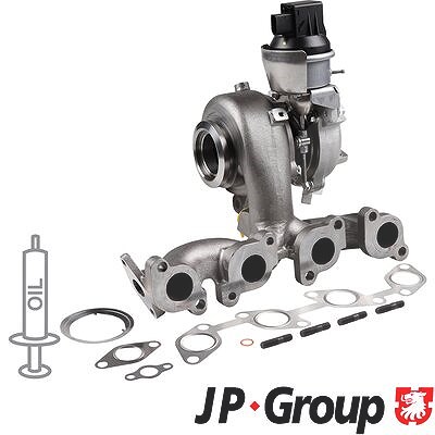 Jp Group Lader, Aufladung [Hersteller-Nr. 1117402700] für Audi, Skoda, VW