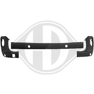 Diederichs Zier-/Schutzleiste, Stoßfänger [Hersteller-Nr. 4414667] für Mercedes-Benz, Renault