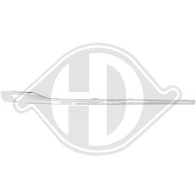 Diederichs Zier-/Schutzleiste, Stoßfänger [Hersteller-Nr. 2249162] für VW