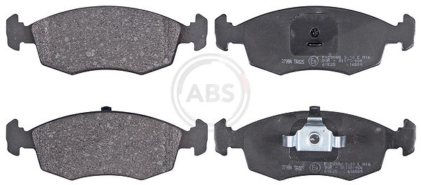 A.b.s. Bremsbelagsatz, Scheibenbremse [Hersteller-Nr. 37984] für Fiat