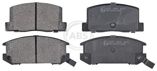 A.b.s. Bremsbelagsatz, Scheibenbremse [Hersteller-Nr. 36605] für Toyota