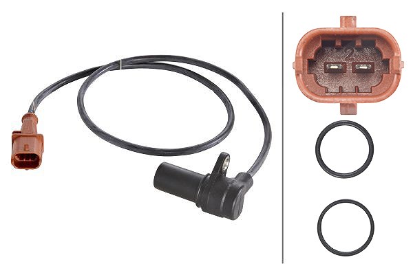 Hella Impulsgeber, Kurbelwelle [Hersteller-Nr. 6PU009146-631] für Fiat, Alfa Romeo, Lancia