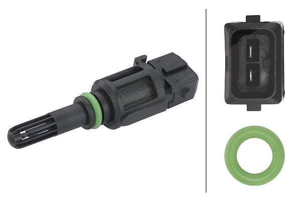 Hella Sensor, Ansauglufttemperatur [Hersteller-Nr. 6PT009109-131] für BMW