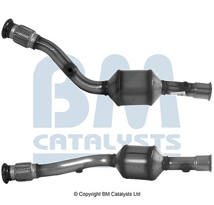 Bm Catalysts Katalysator mit Anbauteilen [Hersteller-Nr. BM90927H] für Citroën, Peugeot