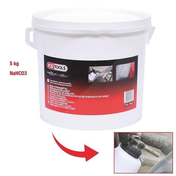 Ks Tools Soda-Strahlmittel - 5 kg [Hersteller-Nr. 515.1923]