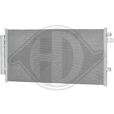 Diederichs Kondensator, Klimaanlage [Hersteller-Nr. DCC2037] für Fiat, Jeep