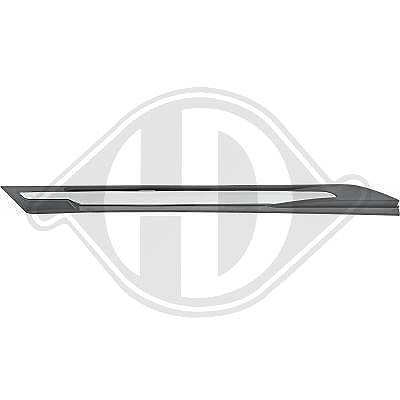 Diederichs Zier-/Schutzleiste, Stoßfänger [Hersteller-Nr. 4236423] für Peugeot