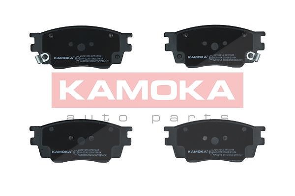 Kamoka Bremsbelagsatz, Scheibenbremse [Hersteller-Nr. JQ101255] für Mazda