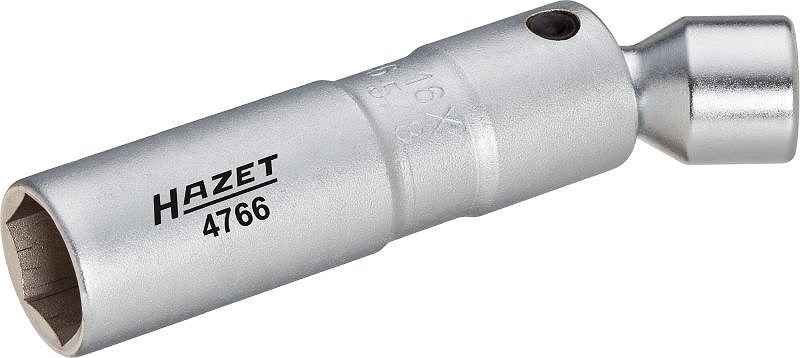 Hazet Zündkerzen-Schlüssel - 3/8 - Sechskant Profil - 16 mm - 5/8 [Hersteller-Nr. 4766]