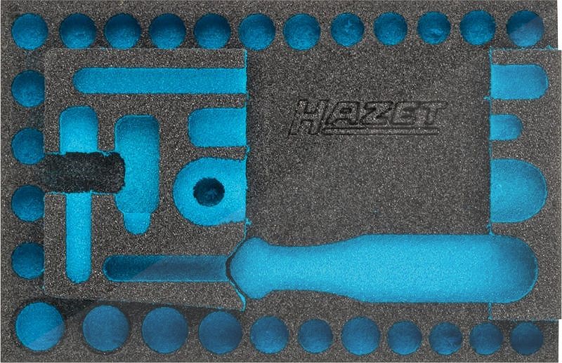 Hazet 2-Komponenten Weichschaum-Einlage - leer - für 854T [Hersteller-Nr. 163-339L]