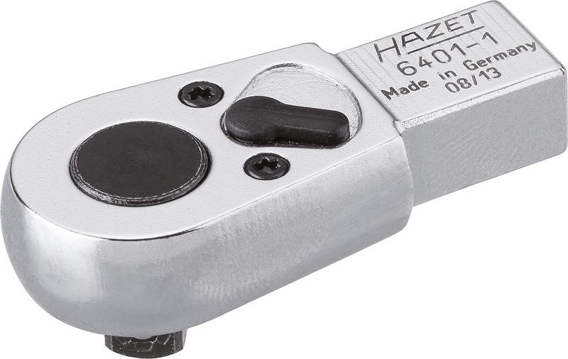 Hazet Einsteck-Umschaltknarre - Einsteck-Vierkant 9 x 12 mm - 1/4 [Hersteller-Nr. 6401-1]